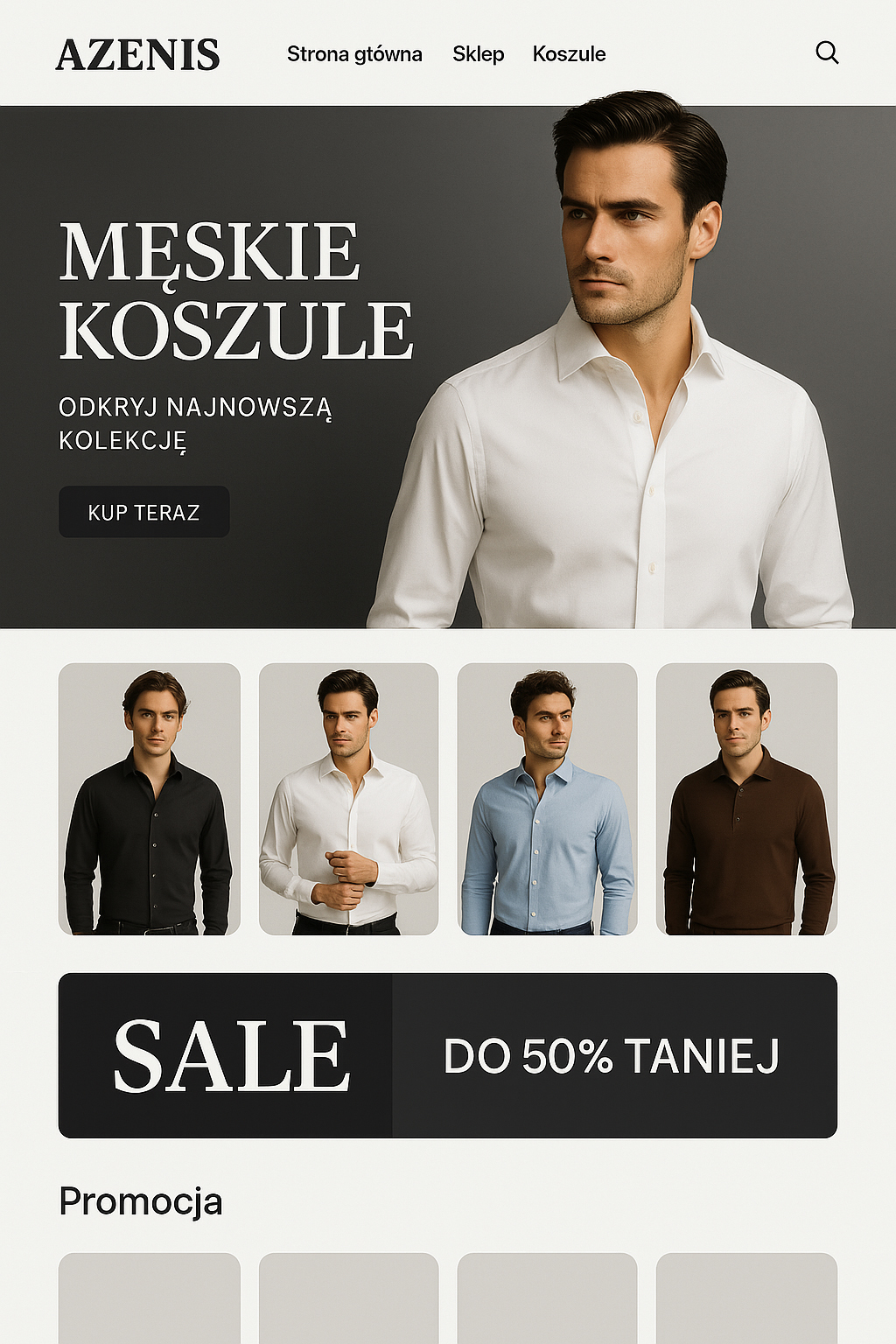 Koszule męskie